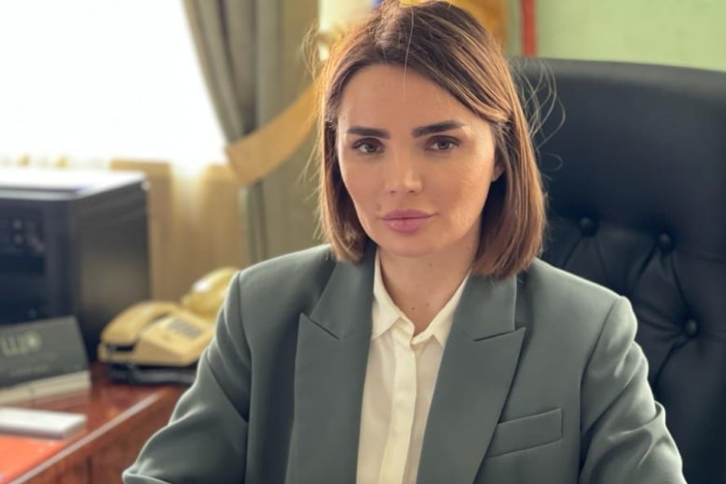 Голова ФПУ Сергій Бизов під час свого перебування на Хмельниччині провів робочу зустріч з головою Хмельницької обласної ради Віолетою Лабазюк