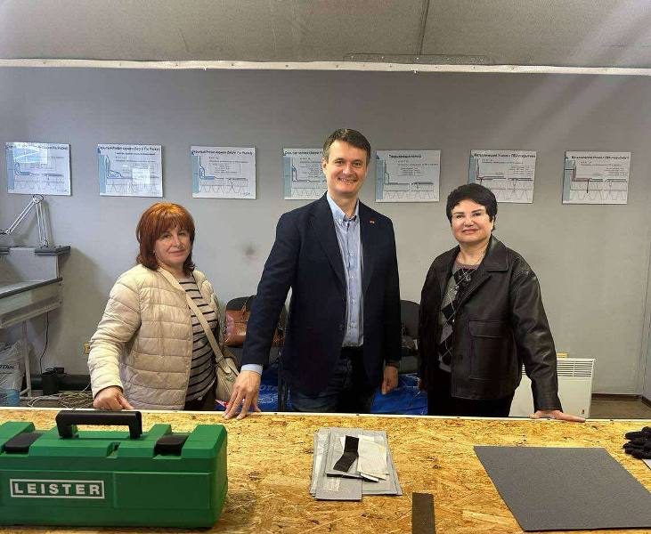 Профспілка будівельників України та компанія ПРОТАН обговорили співпрацю в сфері навчання покрівельників