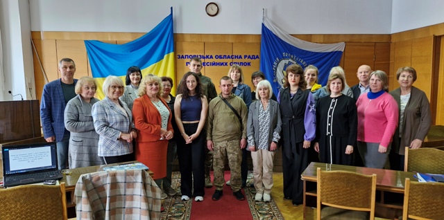 Запорізька обласна рада профспілок провела засідання круглого столу присвячене тижню безбарьерності