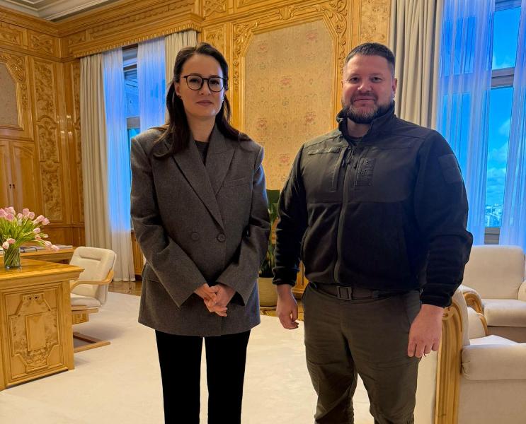 Робоча зустріч Голови ФПУ Сергія Бизова з Прем’єр-міністром України Юлією Свириденко
