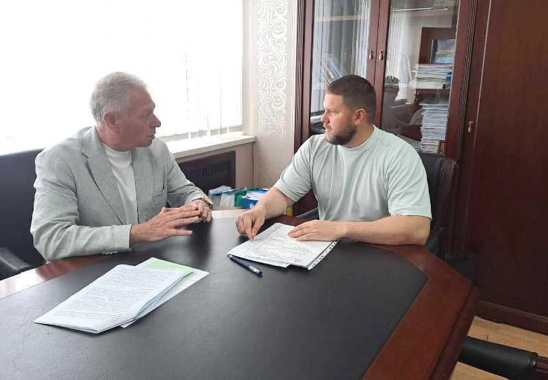 Відбулася робоча зустріч Голови ФПУ Сергія Бизова з головою Закарпатської облпрофради Іваном Зелінським