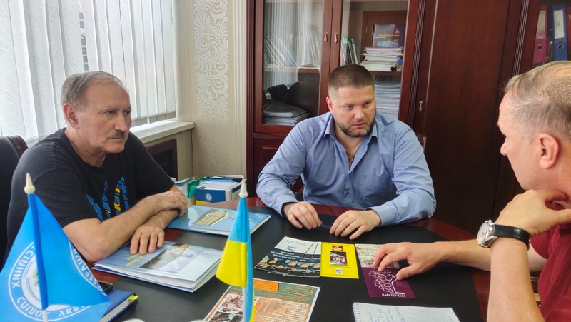РОБОЧІ ЗУСТРІЧІ ГОЛОВИ ФПУ. Навчальний заклад профспілок надає освіту для тих, хто служить Україні, – з повагою та вдячністю!