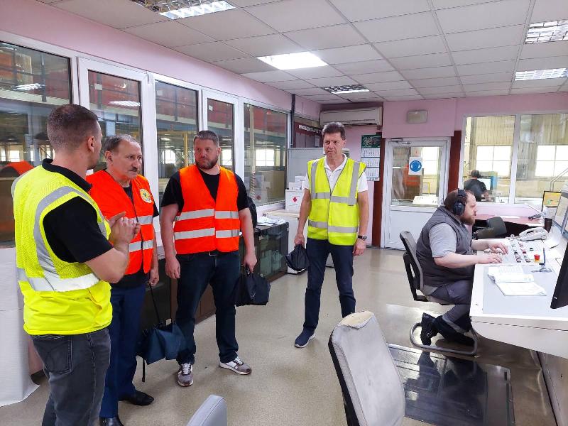Голова ФПУ Сергій Бизов відвідав Київський картонно-паперовий комбінат