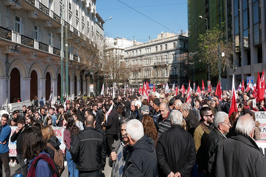 Профспілки Греції проводять масштабний 24-годинний страйк