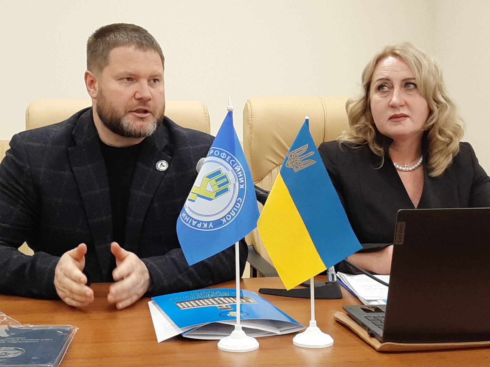 Виступ голови ФПУ Сергія Бизова на IX з’їзді Профспілки працівників суднобудування України